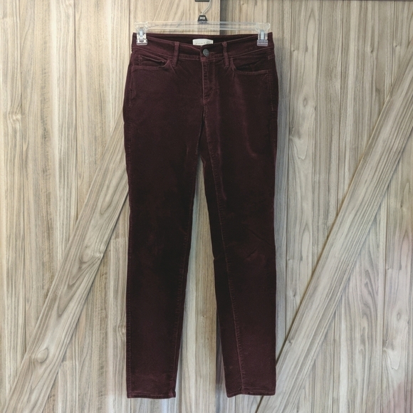 Loft Curvy Skinny Women's Corduroy Pants - New WithoutTag Size 0 - Picture 1 of 8